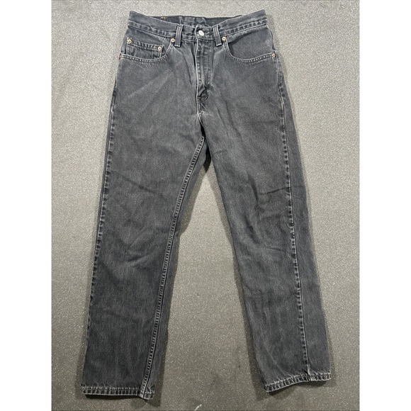 Levi's Other - Vintage Levis Jeans Mens 31x30 (Fits 29x29) Faded Black 505 Red Tab Canada 1990s